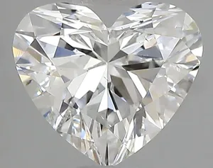 0.71ct HEART F SI2 Natural diamond