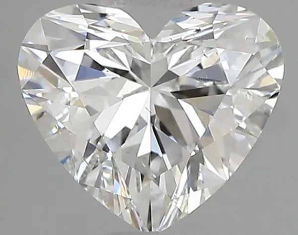 0.71ct HEART F SI2 Natural diamond