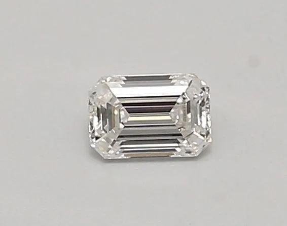 0.33ct EMERALD D FL Lab diamond