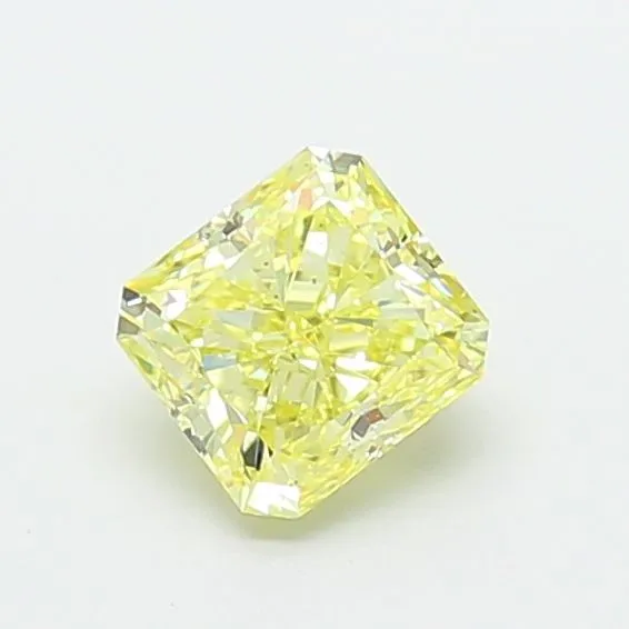 1ct RADIANT Fancy Yellow VS1 Coloured Lab diamond