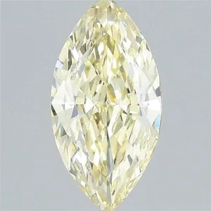 1.09ct MARQUISE Fancy Yellow VS1 Coloured Lab diamond