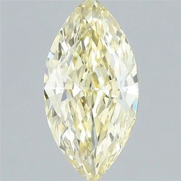 1.09ct MARQUISE Fancy Yellow VS1 Coloured Lab diamond
