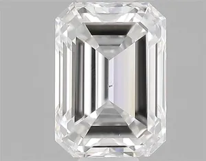 0.4ct EMERALD E VS2 Natural diamond