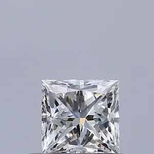 0.39ct PRINCESS D VVS1 Natural diamond
