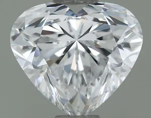 0.71ct HEART D VVS1 Natural diamond