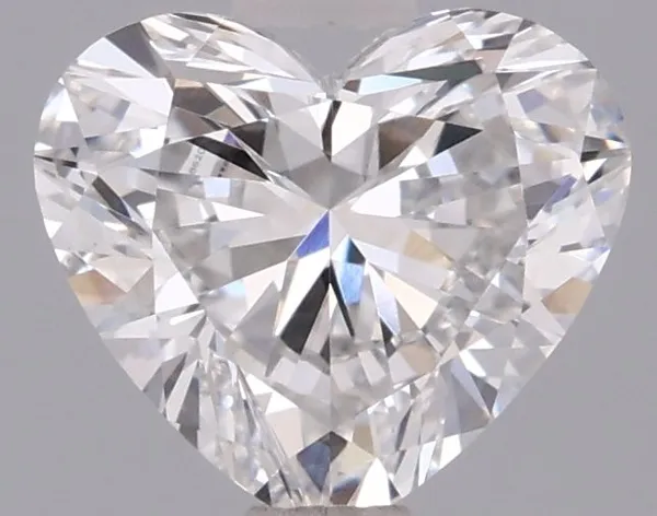 0.98ct HEART E VVS2 Lab diamond