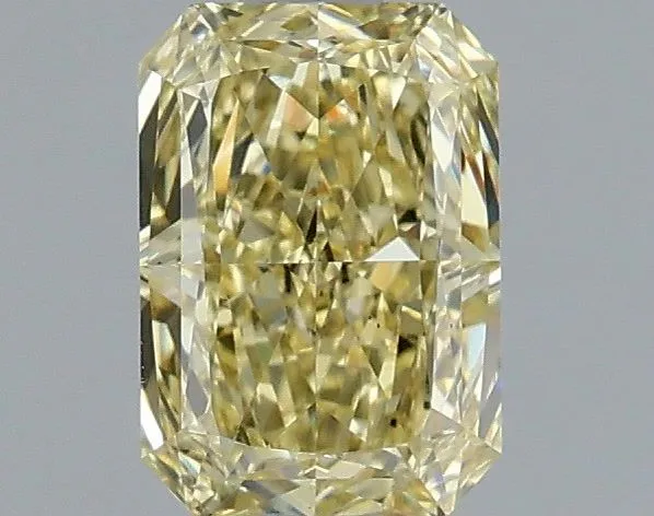 1.09ct RADIANT Fancy Yellow VS1 Coloured Lab diamond