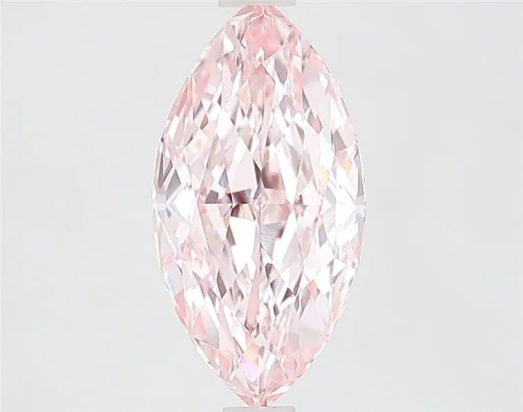 2.05ct MARQUISE Fancy Intense Pink VS1 Coloured Lab diamond