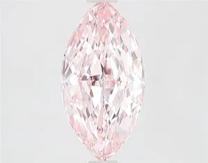 2.05ct MARQUISE Fancy Intense Pink VS1 Coloured Lab diamond