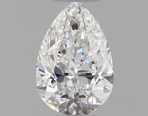 0.3ct PEAR D IF Natural diamond