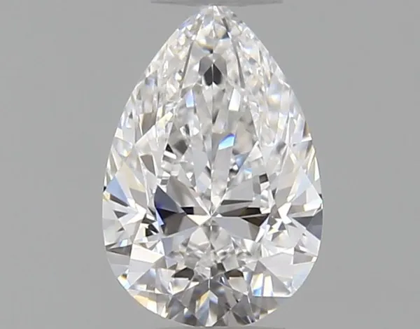 0.3ct PEAR D IF Natural diamond