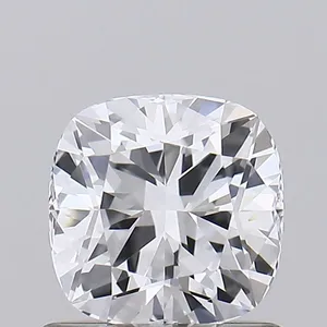0.76ct CUSHION D FL Lab diamond