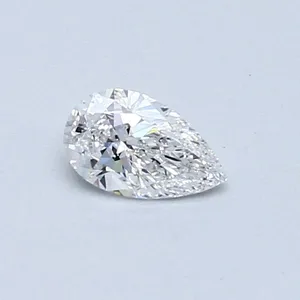 0.3ct PEAR D VS2 Natural diamond