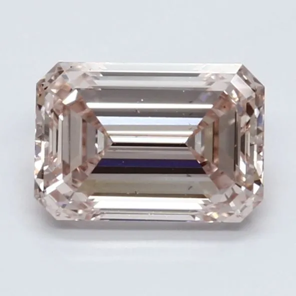 1.61ct EMERALD Fancy Intense Pink VS2 Coloured Lab diamond
