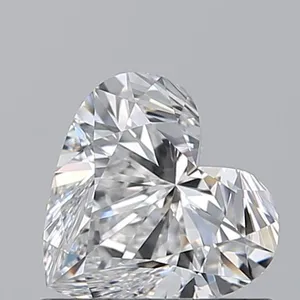 0.7ct HEART D VVS2 Natural diamond