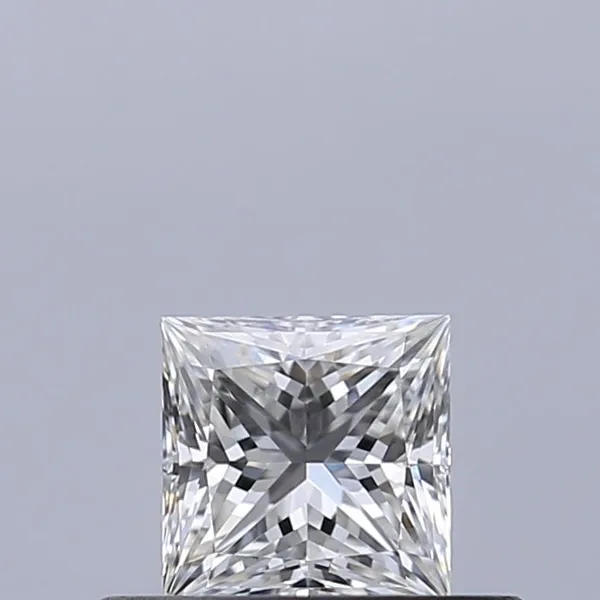 0.34ct PRINCESS F VVS1 Natural diamond