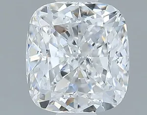 0.58ct CUSHION E VVS2 Natural diamond