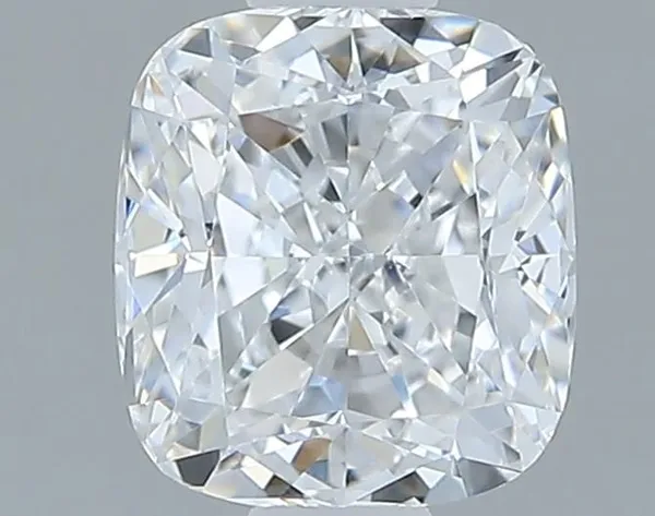 0.58ct CUSHION E VVS2 Natural diamond