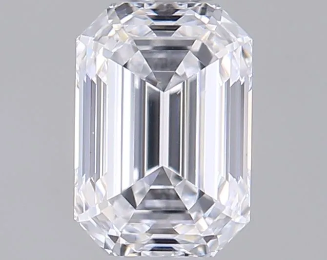 0.42ct EMERALD D VS1 Natural diamond