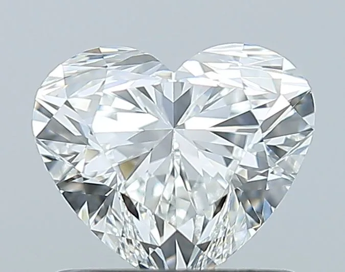 0.91ct HEART G VVS2 Natural diamond