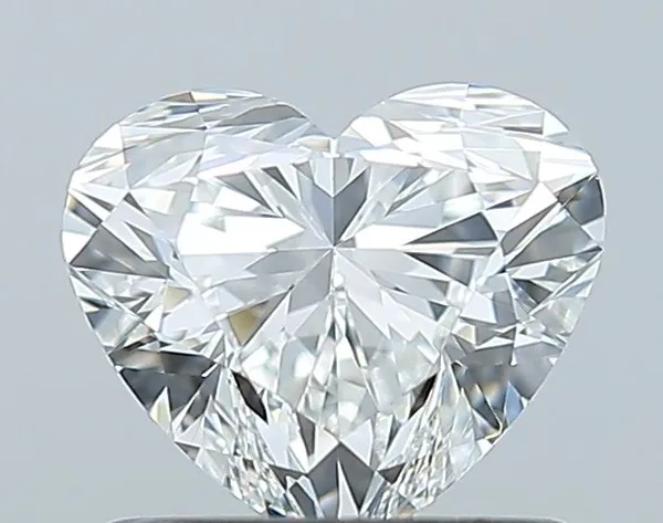 0.91ct HEART G VVS2 Natural diamond