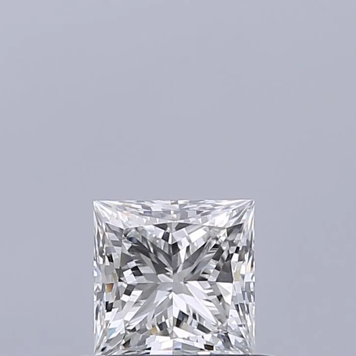 0.46ct PRINCESS E VVS1 Natural diamond