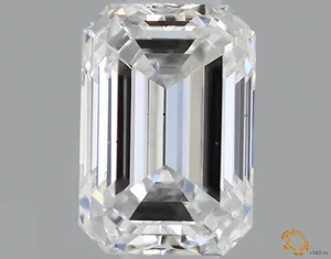 0.52ct EMERALD F SI1 Natural diamond