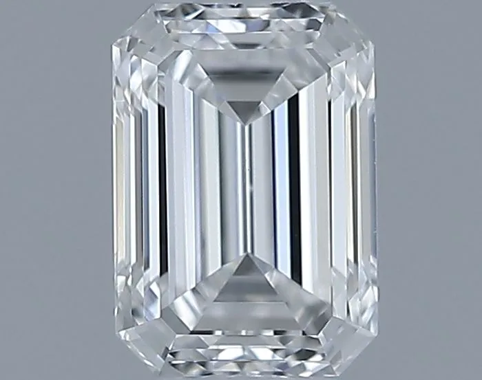 0.40ct EMERALD D VVS2 Natural diamond