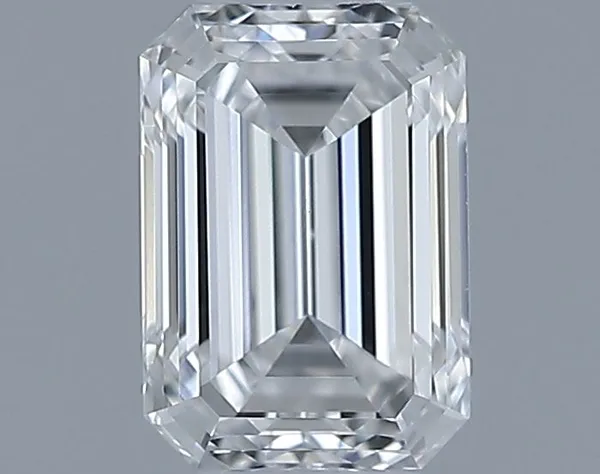 0.4ct EMERALD D VVS2 Natural diamond