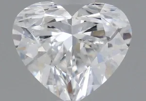 0.5ct HEART E SI2 Natural diamond