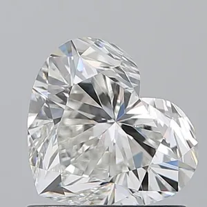 0.93ct HEART H VVS2 Natural diamond