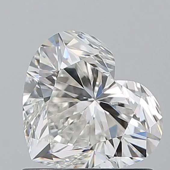 0.93ct HEART H VVS2 Natural diamond
