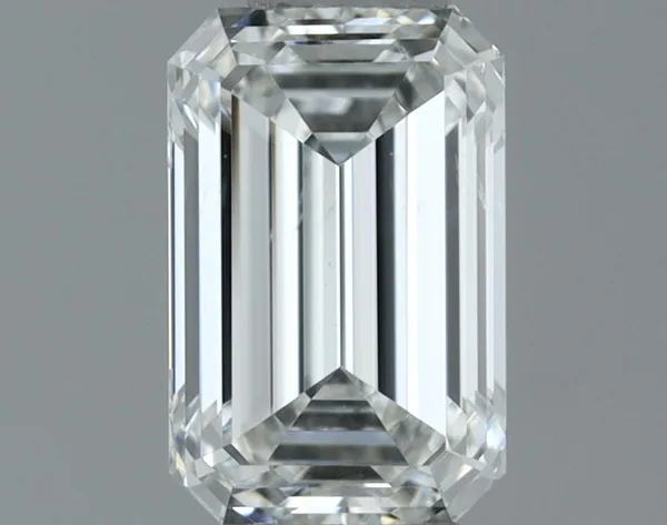 0.4ct EMERALD F SI2 Natural diamond