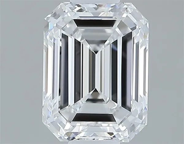 0.6ct EMERALD D VVS2 Natural diamond