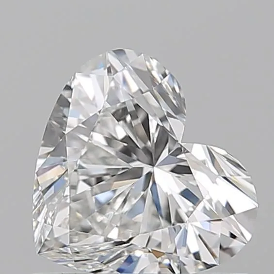 0.78ct HEART G VVS2 Natural diamond