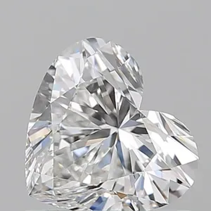 0.78ct HEART G VVS2 Natural diamond