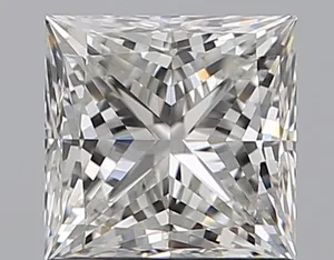 1.03ct PRINCESS F VVS1 Natural diamond