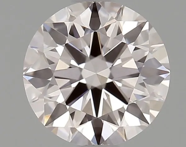 0.72ct ROUND Fancy Pink VVS2 Coloured Lab diamond