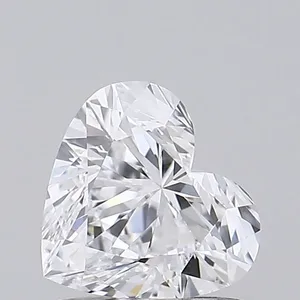 1.04ct HEART D VVS1 Lab diamond