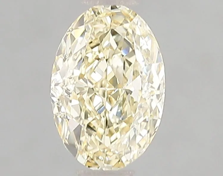 1.05ct OVAL Fancy Yellow VS1 Coloured Lab diamond