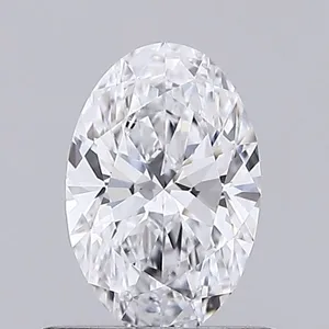0.5ct OVAL D VVS2 Lab diamond