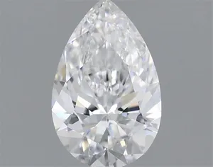 0.47ct PEAR E VVS2 Natural diamond