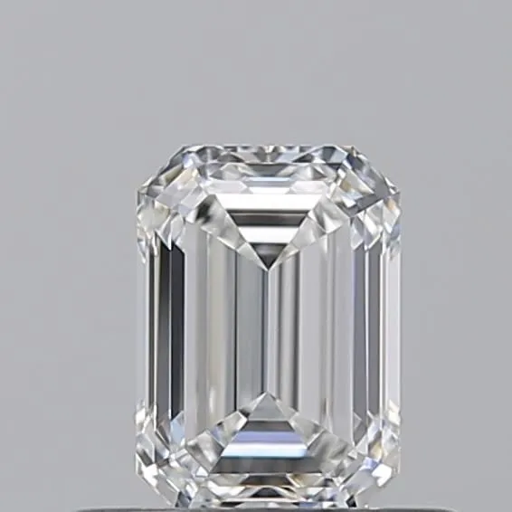 0.5ct EMERALD F VS1 Natural diamond