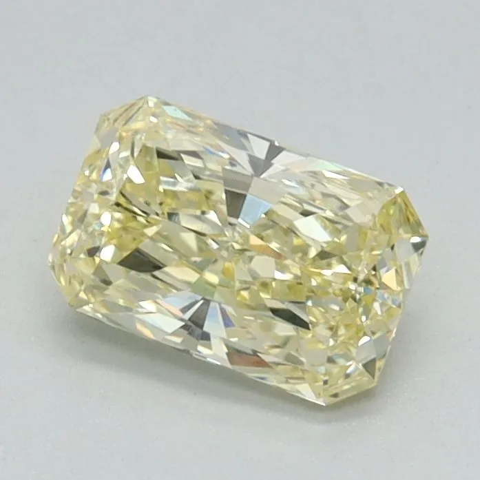 0.70ct RADIANT Fancy Intense Yellow VS1 Coloured Lab diamond