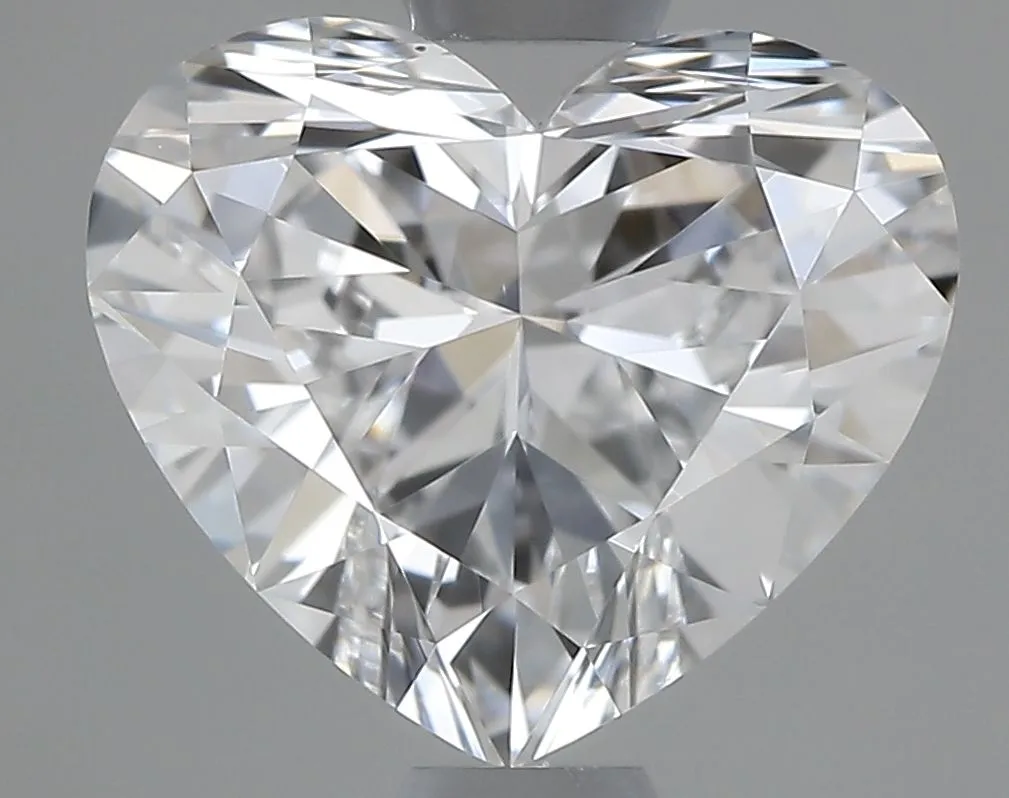 0.90ct HEART D VS2 Natural diamond