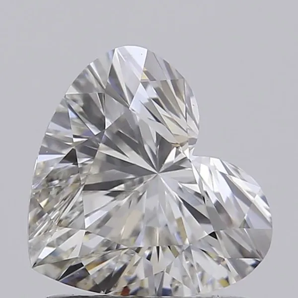 0.93ct HEART G VVS2 Lab diamond