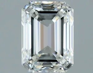 0.4ct EMERALD G VVS2 Natural diamond