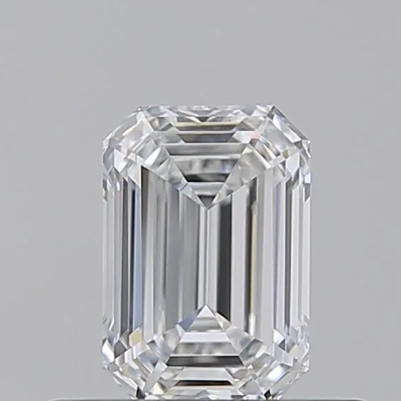 0.51ct EMERALD E IF Natural diamond