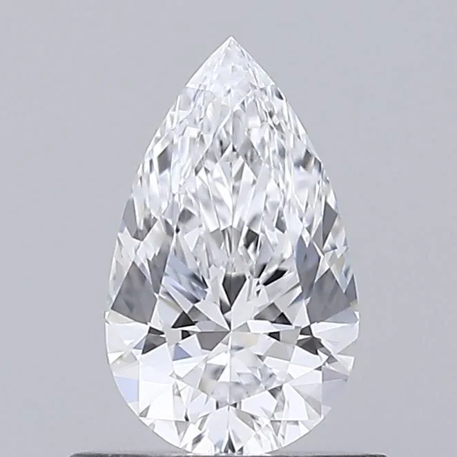 0.59ct PEAR D IF Lab Grown diamond
