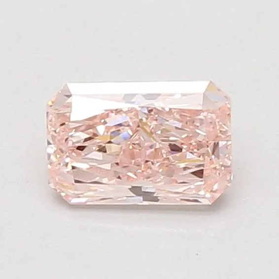0.78ct RADIANT Fancy Intense Pink VS1 Coloured Lab diamond